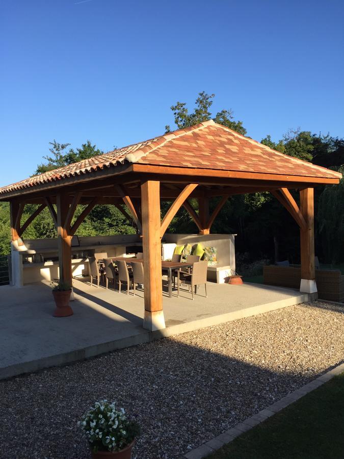 La Girarde Bed & Breakfast Saint-Quentin-de-Caplong Luaran gambar