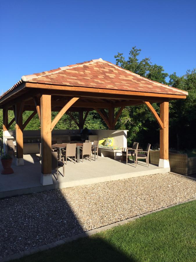 La Girarde Bed & Breakfast Saint-Quentin-de-Caplong Luaran gambar
